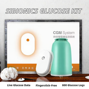 Système d'analyse sanguine du diabète CGM <span class=keywords><strong>en</strong></span> temps réel Sibionics, uniquement pour Android, kit <span class=keywords><strong>de</strong></span> <span class=keywords><strong>capteur</strong></span> <span class=keywords><strong>de</strong></span> surveillance <span class=keywords><strong>de</strong></span> la <span class=keywords><strong>glycémie</strong></span>, surveillance continue du glucose - Product Image 2