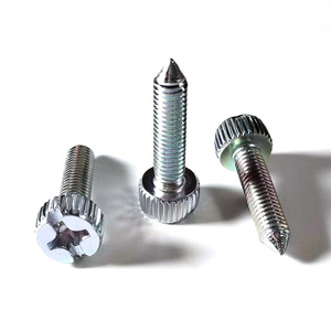 Vis à tête cylindrique Phillips M6x21, fixation métrique en fer fileté pour portes en bois, armoires et vêtements - Product Image 2