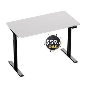 NBHY Escritorio de movimiento de trabajo eléctrico de alta calidad Escritorio de soporte ajustable de altura estable para oficina en casa - Product Image 1