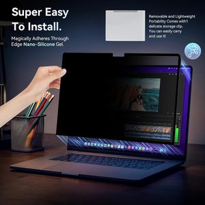 Magnetic <b>Privacy</b> <b>Screen</b> <b>Protector</b> For MacBook Pro 2022 16.2inch M2 Removable Laptop <b>Privacy</b> Scree - Product Image 3