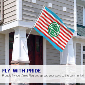 Быстрая доставка Индивидуальный Водонепроницаемый 3*5 футов 100% полиэстер уличный Малайзийский индийский Национальный конгресс Партийный Флаг - Product Image 2