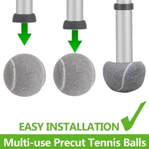 Balles <span class=keywords><strong>de</strong></span> <span class=keywords><strong>tennis</strong></span> Ouverture prédécoupée Installation facile Accessoires <span class=keywords><strong>de</strong></span> marcheur Les personnes âgées s'adaptent à la plupart des marcheurs Protection des jambes et des sols <span class=keywords><strong>de</strong></span> meubles - Product Image 6
