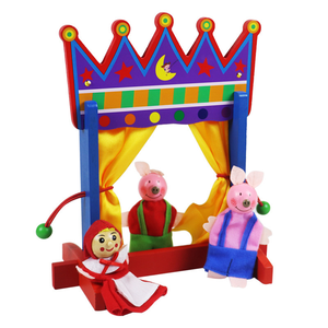 Montessori Neuheit Plüsch <span class=keywords><strong>Finger</strong></span> <span class=keywords><strong>Puppet</strong></span> Story Mini Gefüllte Lustige Kleine Lernspiel zeug für Kinder Kleinkind Jungen & Mädchen - Product Image 2