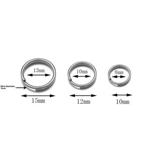 Llavero de Aleación de Titanio TC4 (Anillo) para Exteriores, Diseño Circular Simple con Grabado Láser - Product Image 2