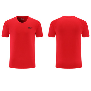 Camiseta Deportiva para Parejas, Lisa, de Verano, Manga Corta, Transpirable, Absorbente de Humedad, Tela Pinhole, para Publicidad, Actividades Grupales, Estudiantes - Product Image 2