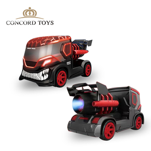 Coche de <span class=keywords><strong>control</strong></span> remoto de 4 canales de 2,4G incluye Luz de cable USB y spray de niebla 2 colores para elegir que funciona con pilas - Product Image 4