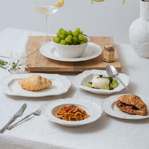 <span class=keywords><strong>Vaisselle</strong></span> en céramique de style médiéval, haut niveau d'apparence, style de la cour anglaise, assiette à <span class=keywords><strong>petit</strong></span> <span class=keywords><strong>déjeuner</strong></span> - Product Image 4