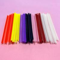 5mm 7mm 8mm 9mm jaune élastique en forme de I Nylon aiguille étiquette étiquette broches tressé fin caoutchouc non extensible I-Pin