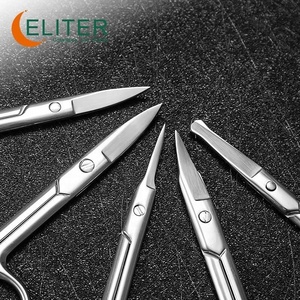 Herramientas de belleza al por mayor Eliter, cortador de acero inoxidable, tijeras para cutículas de uñas, Tijeras para uñas Nn, tijeras para cutículas de tallos individuales - Product Image 4