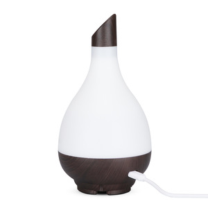 Humidificateur d'aromathérapie en bois grainé AliExpress 100 ml avec lumière LED, diffuseur de bureau pour usage domestique - Product Image 2