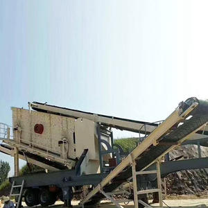 Concasseur à cône mobile sur pneus pour matériaux moyens à fins, forte maniabilité, pour le concassage de galets, usine - Product Image 3