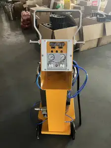 Yeni düğme ekran elektrostatik toz boyama makine ve silah ücretsiz tam set silah ve modül