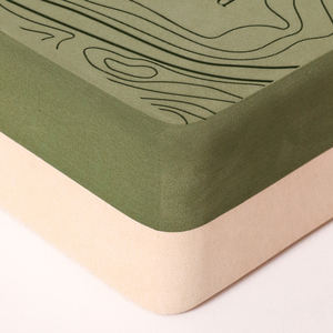 Brique de yoga personnalisée avec logo, 260g, 369 pouces, exercice, entraînement, fitness, gym, antidérapante, EVA, marron, bloc de yoga, accessoires de Pilates - Product Image 3