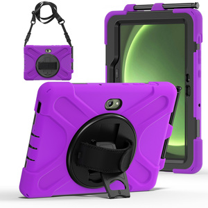 Funda Protectora Resistente con Soporte Giratorio de 360 Grados para Tablet Samsung <span class=keywords><strong>Galaxy</strong></span> <span class=keywords><strong>Tab</strong></span> <span class=keywords><strong>Active</strong></span> 5 Pro / <span class=keywords><strong>Active</strong></span> <span class=keywords><strong>4</strong></span> Pro / <span class=keywords><strong>Active</strong></span> Pro 10.1 Pulgadas - Product Image 5