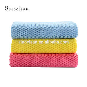 China personalizar las tareas domésticas de microfibra trapos lavado limpieza secado toalla paños de limpieza de <span class=keywords><strong>la</strong></span> cocina - Product Image 2