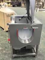 Volledig automatische industriële aardappelwas- en schilmachine/hot sale commerciële fruit- en groentewasmachine