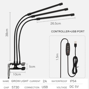 Luz <span class=keywords><strong>Led</strong></span> De Espectro Completo <span class=keywords><strong>Para</strong></span> Cultivo De Planta Uv Luz De Cultivo Suplementaria Luces De Cultivo De Interior Luz De Cultivo <span class=keywords><strong>Led</strong></span> De Espectro Completo - Product Image 3