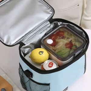 Portable 300D Oxford Cooler Bag Large Capacity Lunch Bag Organizer Outdoor Picnic Leakproof Thermal Bag - Product Image 5