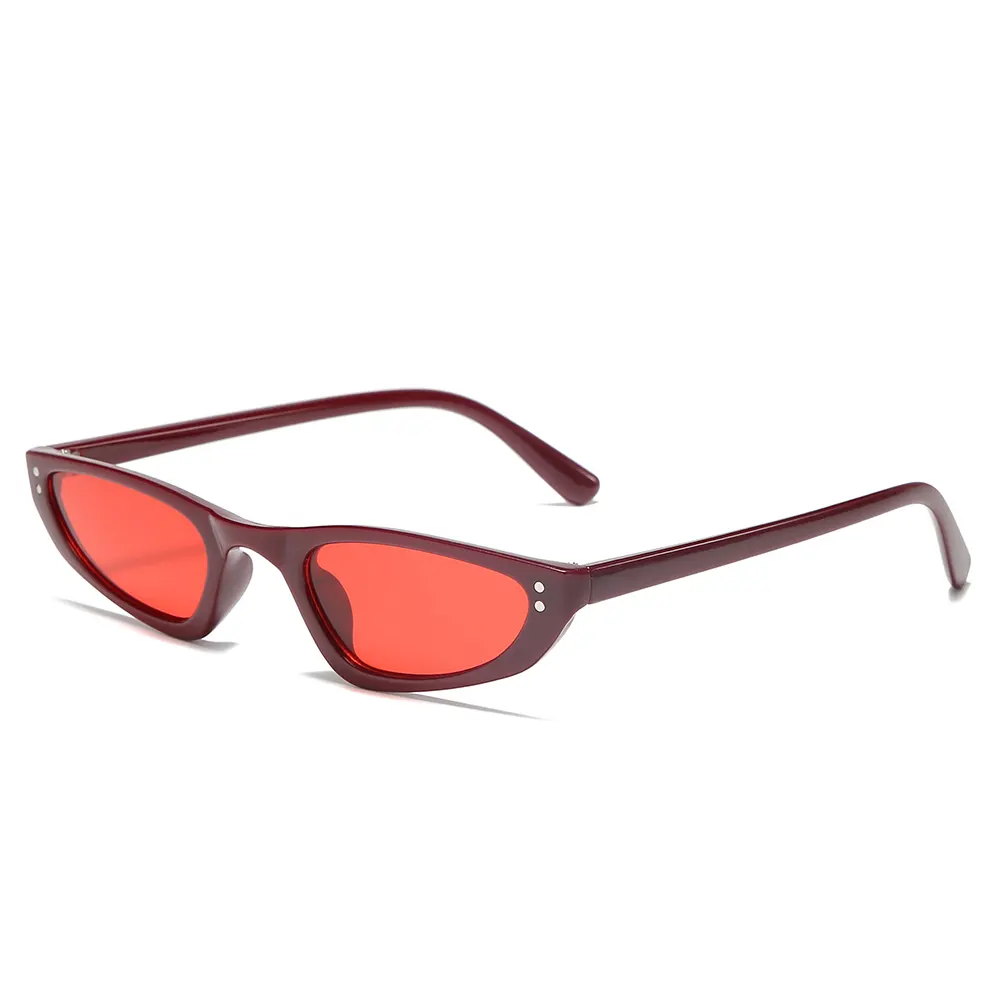 Keloyi Sun Glasses Women Gradient Promotional Unique Shades Retro Custom Logo 2021 New Fashionable Cat Eye Sunglasses