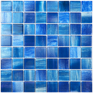 Azulejo de mosaico de cristal brillante de alta calidad para decoración de pared <span class=keywords><strong>Interior</strong></span> <span class=keywords><strong>piscina</strong></span> y suelo - Product Image 3
