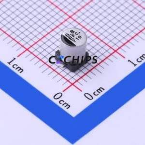 Condensador Electrolítico de Aluminio SMD EEEFC1E6R8AR, D4xL5.4mm 6.8uF 20% 25V 60mA-100kHz - Product Image 1