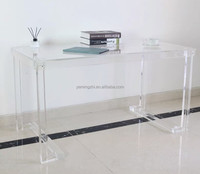 Großhandel Hochwertiger Acryl-Bürotisch Transparenter Esstisch Acryl-Möbel-Schreibtisch