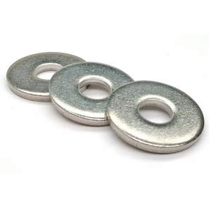 M2 M3 M4 M6 M8 M10 M12 din125 Fastener thép không gỉ Vòng phẳng máy giặt kẽm mạ chia phong cách với kết thúc đồng bằng mạ kẽm - Product Image 4