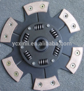 Disco de Carreras de Cerámica con Resorte CD1116CB6 6-PUCK (9-7/8\", 23 Estrías) Compatible con FORD EXPLORER 4.0L V6 - Product Image 4