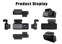 Kamera Dasbor MINI Dual Camera 4K dengan WiFi & GPS Kamera Depan & Belakang Monitor Parkir Layar IPS 3.2" 12-24V Garansi 1 Tahun
