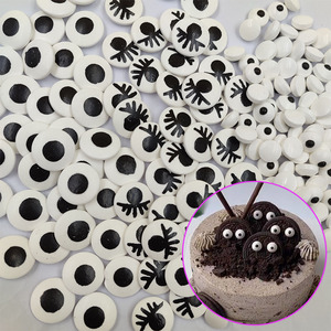 Halloween Cake Decoration Bat Eye Candy Sprinkles Blood colored glasses Candy beads bone pumpkin bat decoration sprinkles