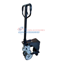 Roues de conteneur maritime de 8 tonnes, robustes, en acier moulé ISO1161, avec système de levage hydraulique et de déplacement pour conteneurs