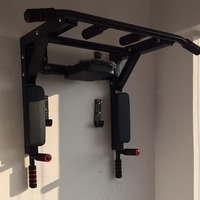 Barre de traction murale Freeman, barre de traction robuste en acier pour la musculation à domicile, au garage ou en salle de sport, fabrication OEM