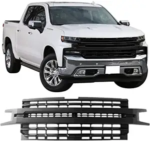 Wholesale 2019 pickup 4x4 accessories auto parts body kit Front car mesh grille for Chevrolet Silverado 1500