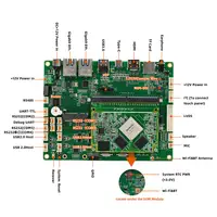 最高の回路基板PCBAサービスRockchipRK3399チップAndroid開発キット、2GB ddr3、8GB emmc