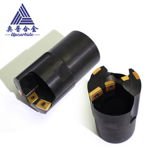 Tête de foret de trepannage en carbure de tungstène BTA, outil de perçage profond avec évacuation fluide des copeaux - Product Image 6