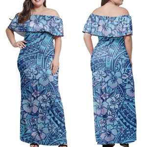 Robe vintage jusqu'à 7xl pour femmes, imprimées Tribal saman, polynéen, vêtements chinois décontractés, habits traditionnels, meilleures ventes - Product Image 1