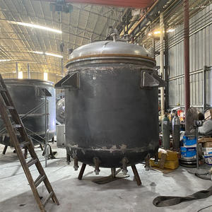 Cuve de réacteur monocouche en acier inoxydable de laboratoire Reak Electric Reaction Kettle Plasticizer Making Plant - Product Image 1