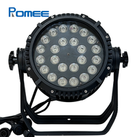 Lumière imperméable polychrome DMX512 de pair de 24*10w RGBW 4in1 LED avec la coquille en aluminium pour l'éclairage de lavage d'étape de spectacle d'événement de Concert de DJ