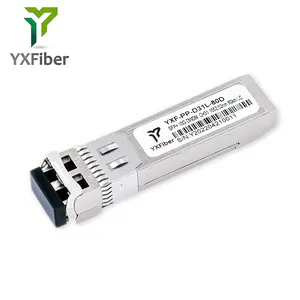 Sfp Module 10g DWDM SFP+ 10G 80km C17 ~ C61 DOM LC SMF Optical Transceiver SFP Module DDM High Quality DWDM SFP 10G 80km 15xx.xxnm