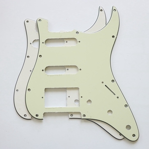 62 Mẫu dày lớp giữa giấy da St Guitar <span class=keywords><strong>Pickguard</strong></span> trong màu xanh bạc hà cho SSS/SSH tùy chỉnh guitar - Product Image 3