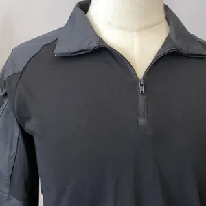 Summer Outdoor Wholesale Men's Polo Shirt Camouflage Long Sleeve Combat Sport Shirt For Men
