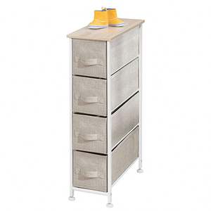 Pliable amovible 4 tiroirs non tissé de stockage chariot roulant organisateur - Product Image 2