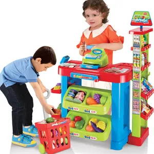 Hot New release bambini emulati supermercato registratore di cassa simulazione Play House finta giocattolo per bambini giocattoli da cucina