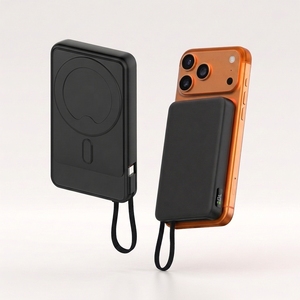 <span class=keywords><strong>Batterie</strong></span> <span class=keywords><strong>Externe</strong></span> Magnétique Sans Fil 15W à Charge Rapide pour iPhone 18 17 16 15 14 13 12 avec Câble Type-C pour Téléphone - Product Image 1