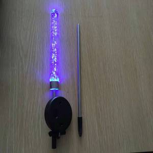 Solar Garden <b>Lights</b> 2.5Cm Acrylic LED Bubble Stake <b>Light</b> Outdoor Water Resistant Portable With Solar <b>Panel</b> - Product Image 3
