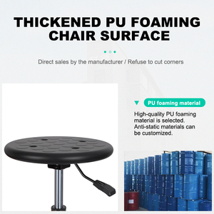 <span class=keywords><strong>Chaise</strong></span> de laboratoire ergonomique en gros avec roulettes, tabouret de laboratoire confortable pour laboratoires médicaux et pharmaceutiques - Product Image 4