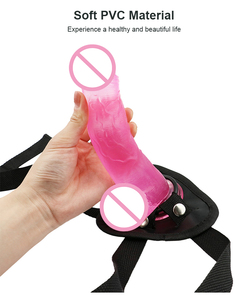 Consolador Realista de Doble Cabeza con Correa para <span class=keywords><strong>Sexo</strong></span> Lésbico - Product Image 4