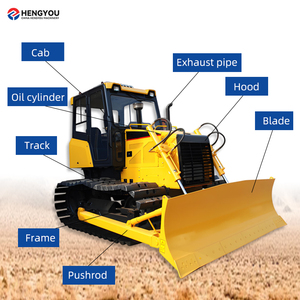 Buldozer Palet Koruması Buldozer Treyler Paletli Buldozer Parçaları Klimalı Buldozer 5 Ton 10 Ton Dozer Mini Dozer - Product Image 6