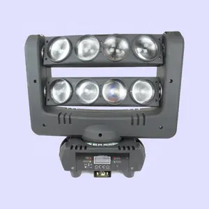 Projecteur LED 8x10W RGBW, 4 en 1, avec faisceau Sharpy et tête mobile, 8 pièces, 10W, éclairage araignée