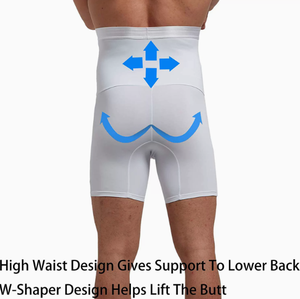 Offre Spéciale hommes compression ceinture Shorts taille formateur ventre ceinture mince n ascenseur perte de poids vêtements de tous les jours - Product Image 4
